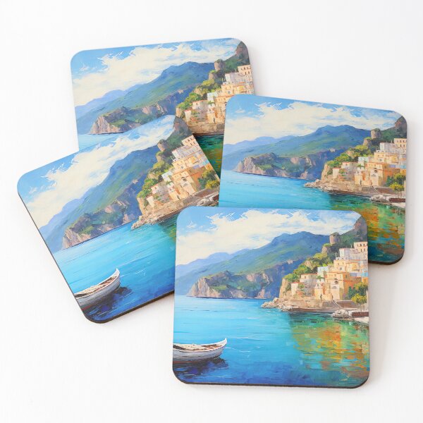Item preview, Amalfi Coast, Italian Panorama designed and sold by AM FineArtPrints.