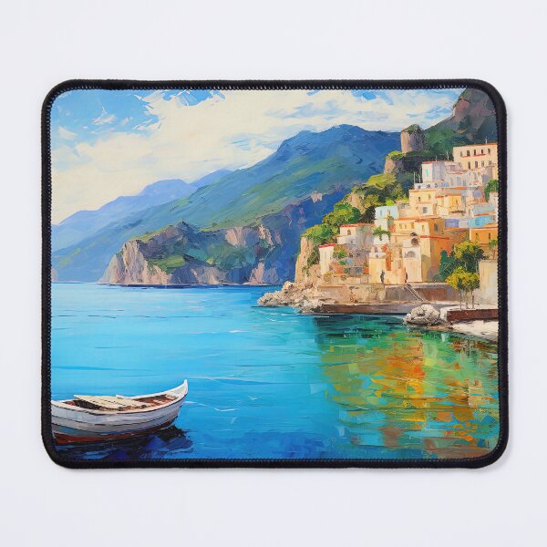 Item preview, Amalfi Coast, Italian Panorama designed and sold by AM FineArtPrints.
