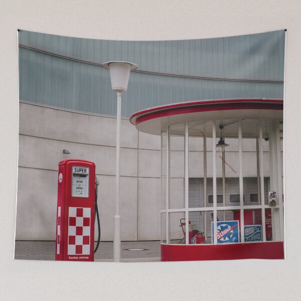 Item preview, Retro gasstation designed and sold by KAY Artists.