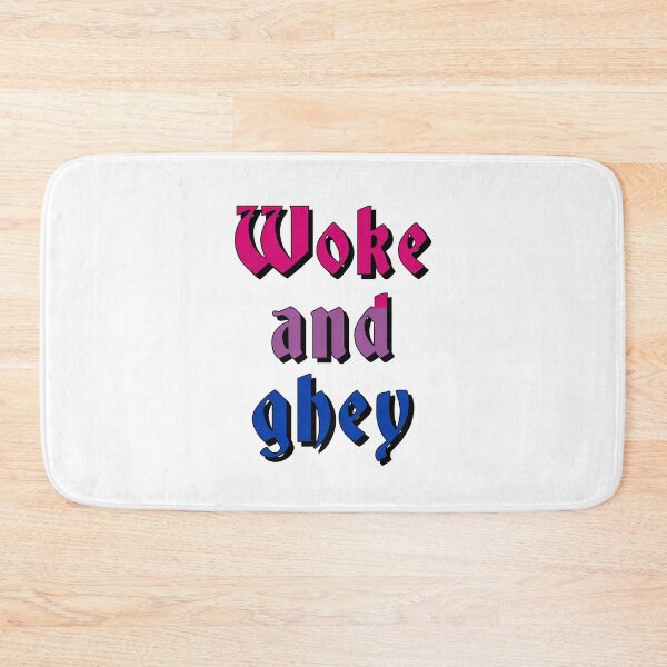 Item preview, Woke and ghey designed and sold by ramsaybaggins.
