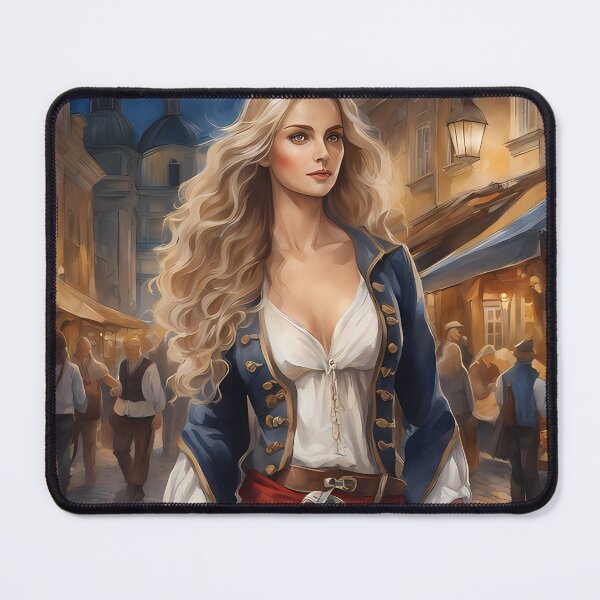 Item preview, Pirate Woman: The Legacy of Anne Bonny, Digital Art in Tribute to a Famous Pirate designed and sold by Artedig.