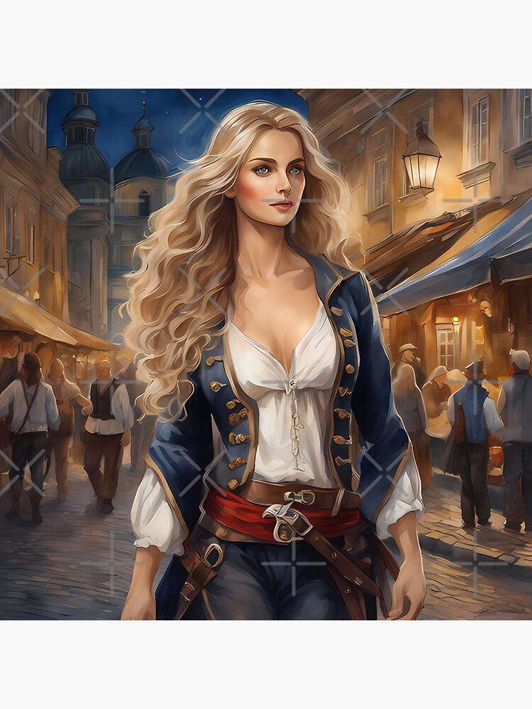 A 2024 bad to the bone pirate woman...