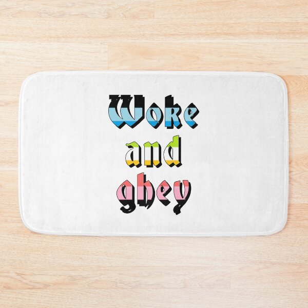 Item preview, Woke and ghey designed and sold by ramsaybaggins.