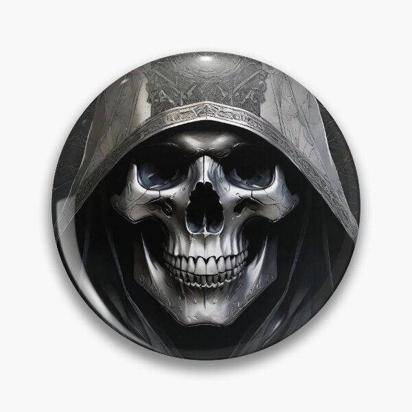 Item preview, Reaper Skull designed and sold by Psy-Dye-AI.