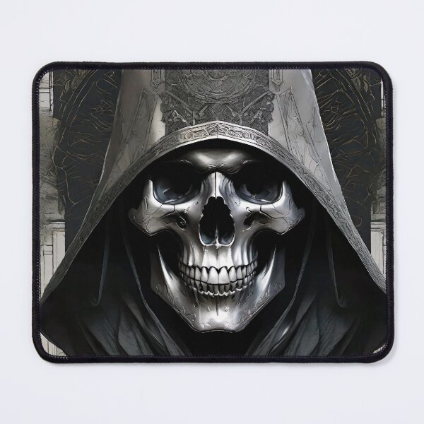 Item preview, Reaper Skull designed and sold by Psy-Dye-AI.