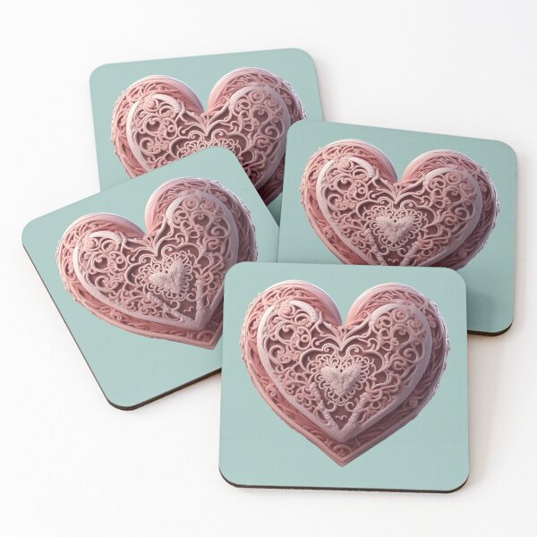 Item preview, Baroque Heart  designed and sold by Digiheart.