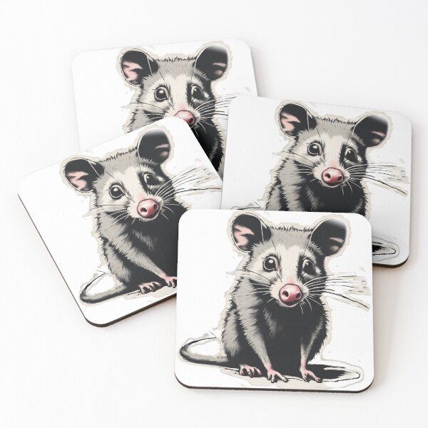 Item preview, Urban Opossum Street Art T-Shirt - Unique Design  T-Shirt designed and sold by unicornunicorn.