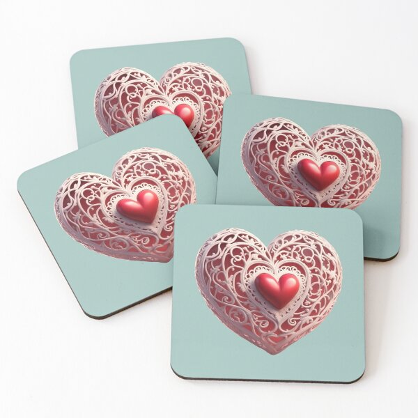 Item preview, Baroque Heart  designed and sold by Digiheart.