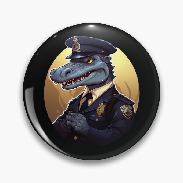 Item preview, Crocodile policeman designed and sold by Soulskier.
