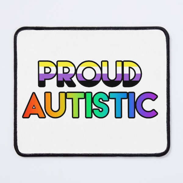 Item preview, Proud autistic - nonbinary designed and sold by ramsaybaggins.