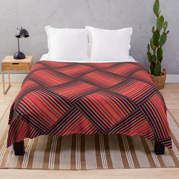 Item preview, Colorful Multicolor Diagonal Striped Design designed and sold by Allison King.