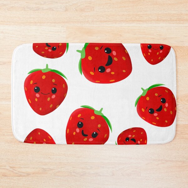 Item preview, Happy cute stawberries designed and sold by Anton Repetto.