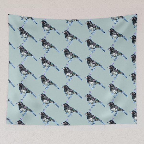 Item preview, Dark Eyed-Junco in Love designed and sold by SuperCockatiel.