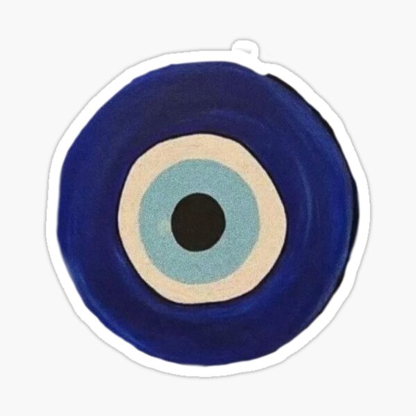 Item preview, evil eye sticker designed and sold by sefcon.