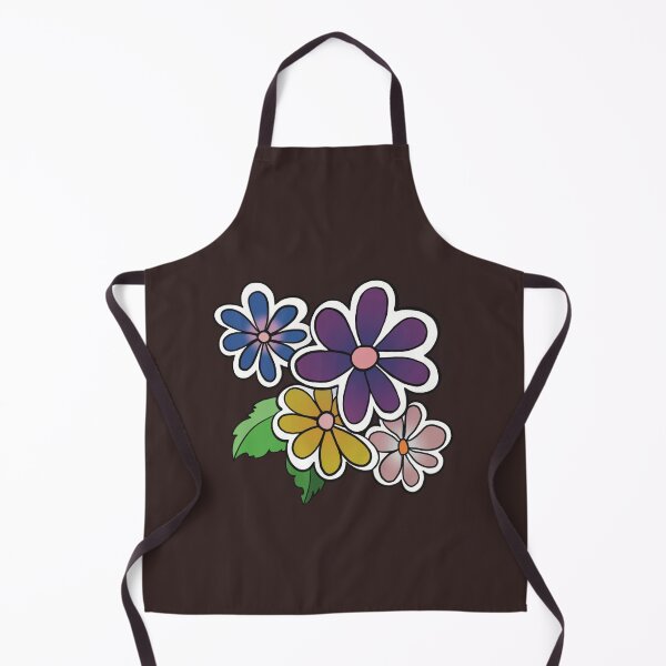 Aperçu de l'œuvre Seventies - Bouquet Fleurs Violet Rose Bleu créée et vendue par Hélène Carmona.