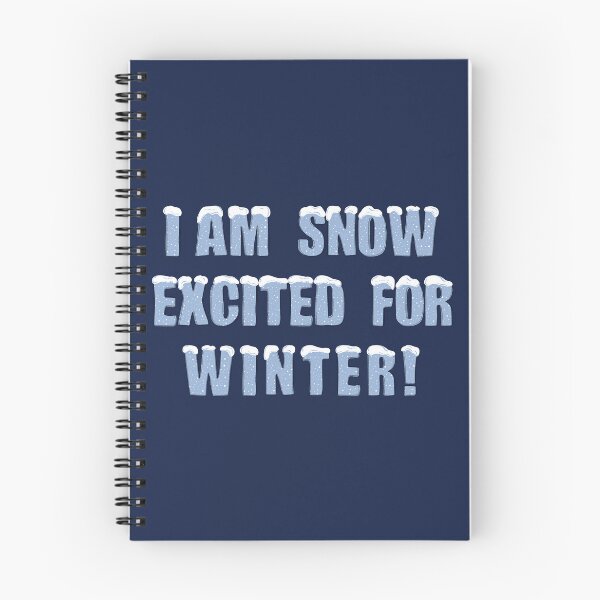 Item preview, I'm snow excited for winter! designed and sold by SalxSal.
