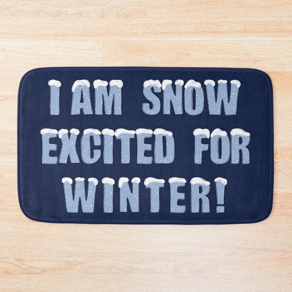 Item preview, I'm snow excited for winter! designed and sold by SalxSal.