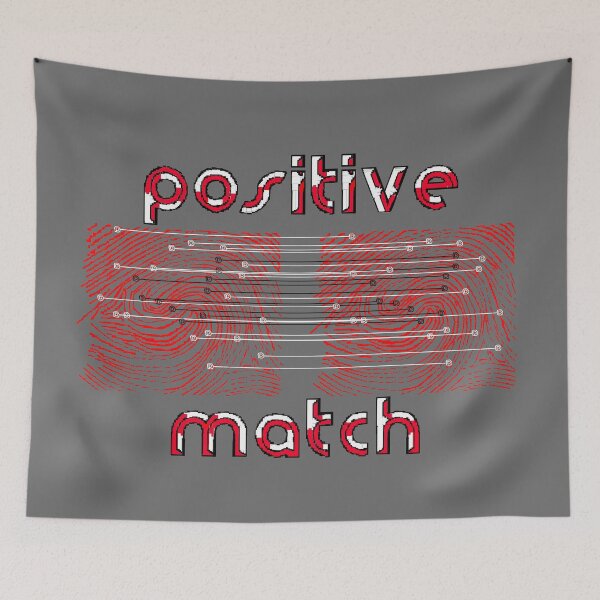 Item preview, positive match fingerprint designed and sold by 4rpixs.