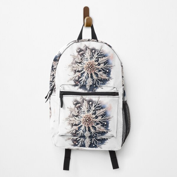 Item preview, Watercolor floral snowflake designed and sold by EdeniaArtStudio.