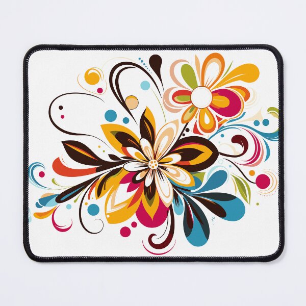 Item preview, colorful floral art work designed and sold by mjkunnil.