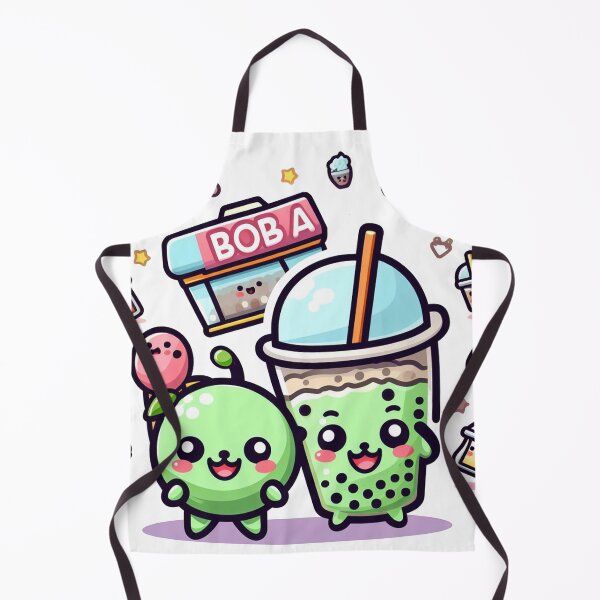 Item preview, Bubble tea party with a boba shop stickers and more designed and sold by SaraDatCool.