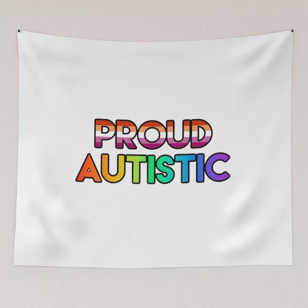 Item preview, Proud autistic - lesbian designed and sold by ramsaybaggins.