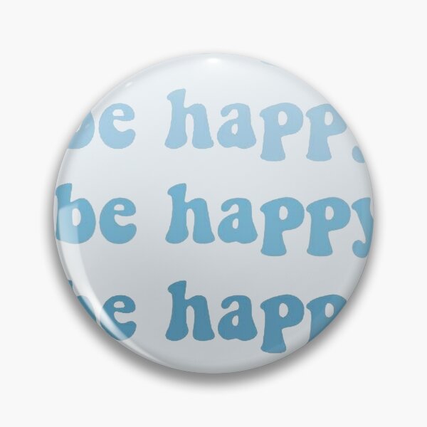 Item preview, Be Happy Preppy Text blue designed and sold by Evie H.