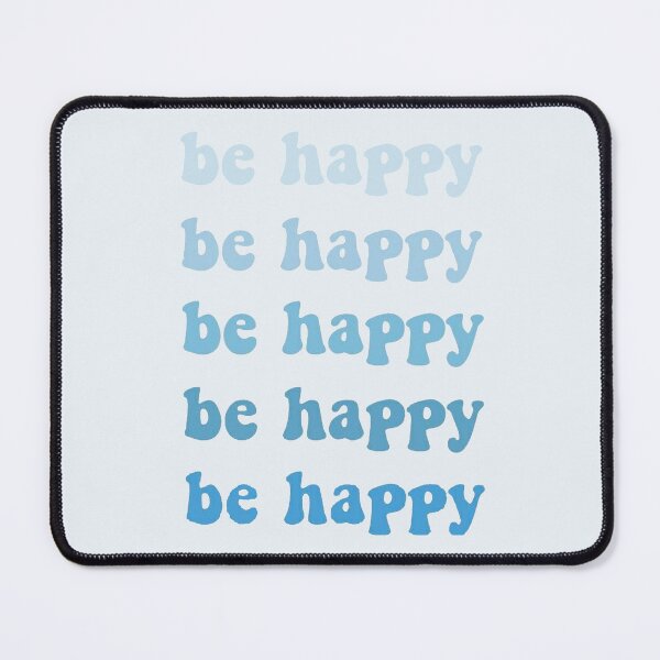 Item preview, Be Happy Preppy Text blue designed and sold by Evie H.