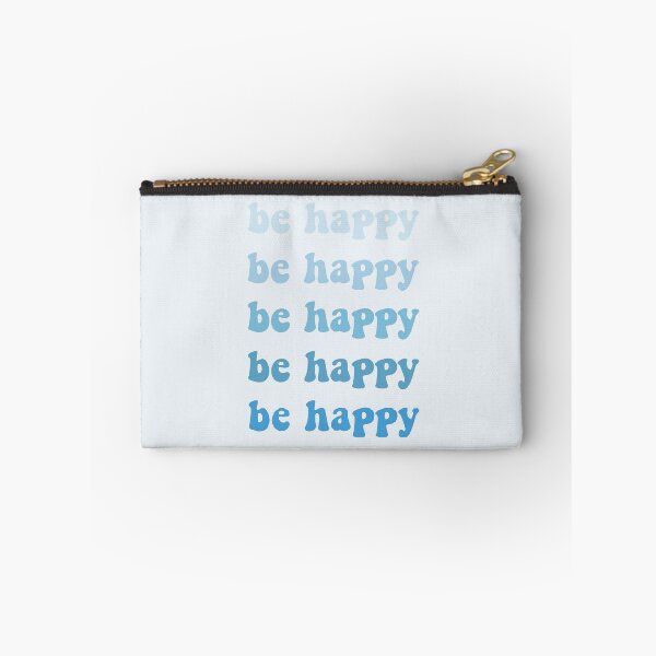 Item preview, Be Happy Preppy Text blue designed and sold by Evie H.