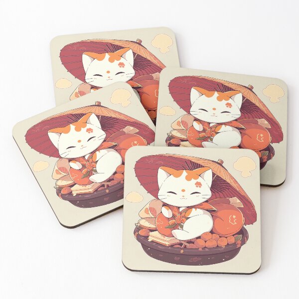 Item preview, Fortune Cookie Cat designed and sold by PyramidSchmear.