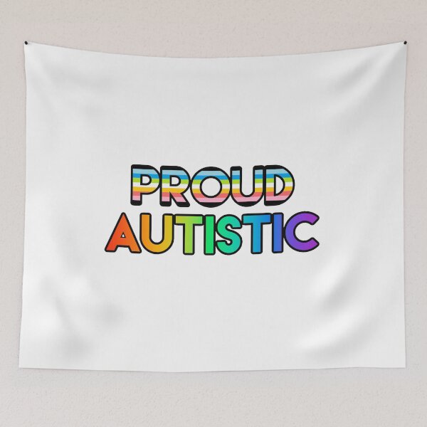 Item preview, Proud autistic - queer designed and sold by ramsaybaggins.