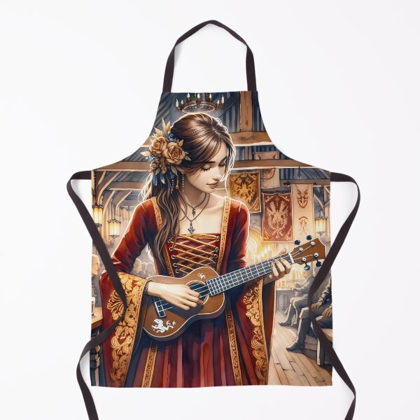 Item preview, The Human Bard - Performing in an Inn for the Townsfolk designed and sold by arcanemuse.