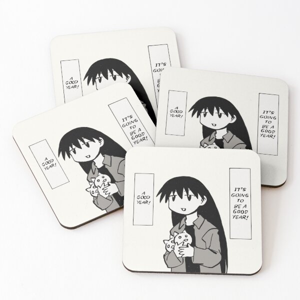 Item preview, I draw it's going to be a good year cat plushies sakaki / azumanga daioh manga speech bubble designed and sold by RansRoom.