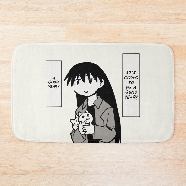 Item preview, I draw it's going to be a good year cat plushies sakaki / azumanga daioh manga speech bubble designed and sold by RansRoom.