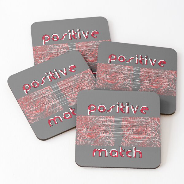 Item preview, positive match fingerprint designed and sold by 4rpixs.