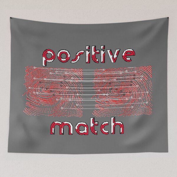 Item preview, positive match fingerprint designed and sold by 4rpixs.
