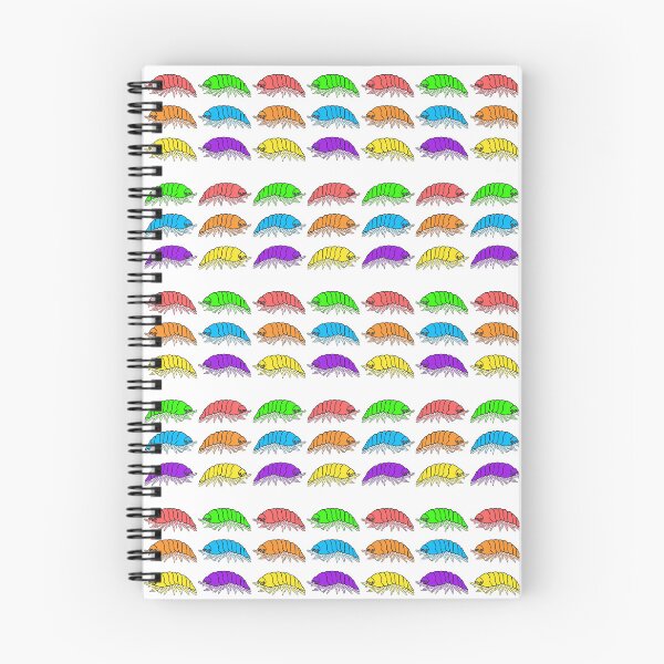 Item preview, Rainbow Pill Bugs (pattern white) designed and sold by 13mtm80-Designs.