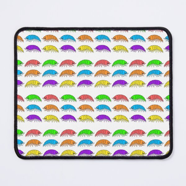 Item preview, Rainbow Pill Bugs (pattern white) designed and sold by 13mtm80-Designs.