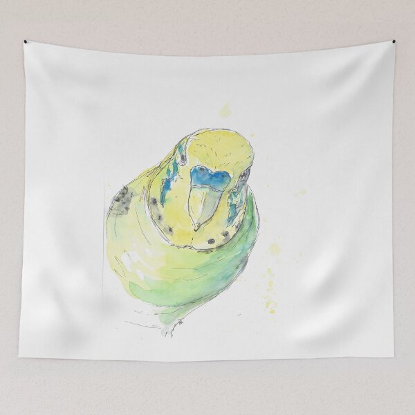 Item preview, Green Budgie designed and sold by DebTheZeb.