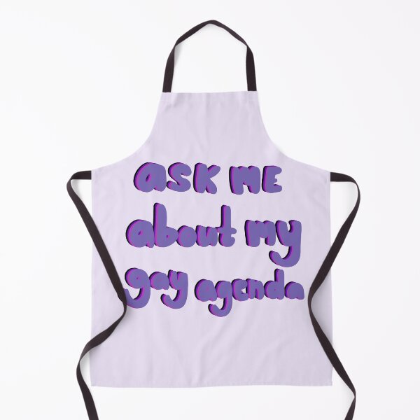 Item preview, Ask me about my gay agenda designed and sold by TicaCreations.