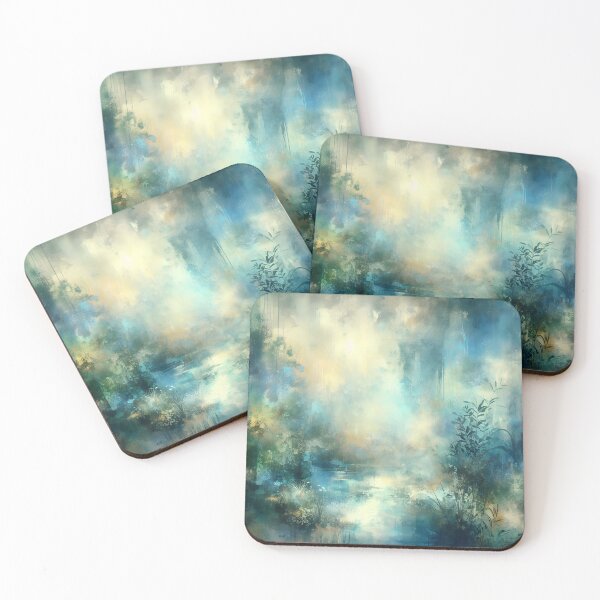 Item preview, Impressionist Forest Lake designed and sold by Humbugle.