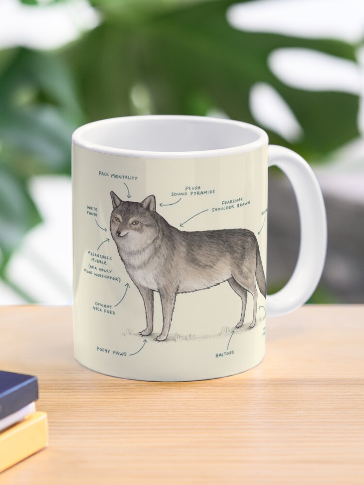 Wolf mugs online