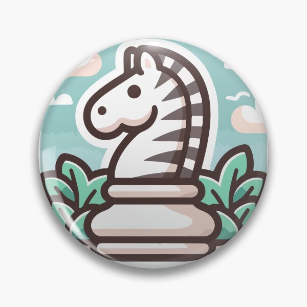 Item preview, Adorable Striped Zebra Chess Piece designed and sold by OniumEth.