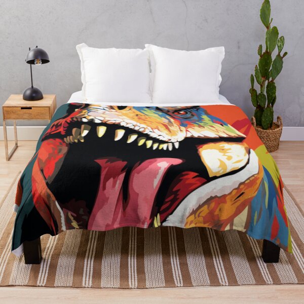 Item preview, Roaring T-Rex Dinosaur Pop Art designed and sold by TheWildFlix.