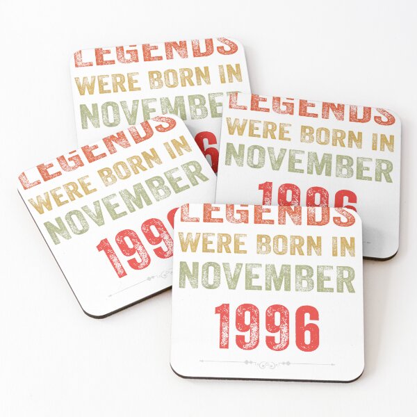 Item preview, Legends Were Born In November 1996 designed and sold by Foryoubroshirt.