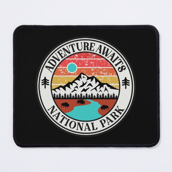 Item preview, Adventure Awaits National Park-Vintage designed and sold by nature-space.