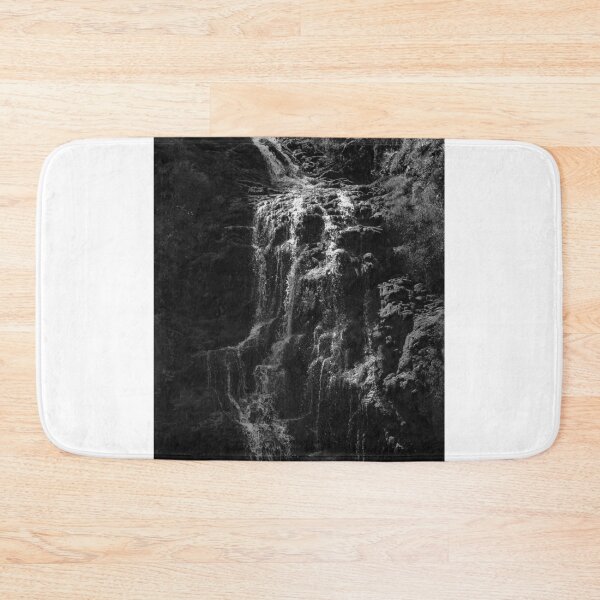 Item preview, Assarancagh Waterfall Ardara Donegal bw Vert designed and sold by eddiebarronshop.