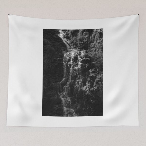 Item preview, Assarancagh Waterfall Ardara Donegal bw Vert designed and sold by eddiebarronshop.