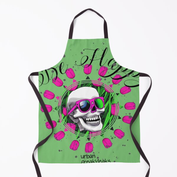 Item preview, SKULL BETWEEN TULIPS designed and sold by inarausch2023.