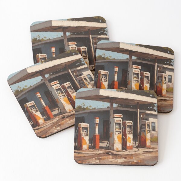 Item preview, Abandoned Gas Station designed and sold by kultomatic.